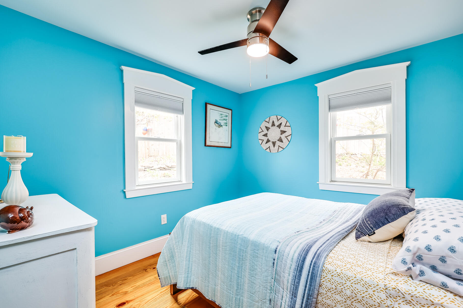 2147 Route 6 Wellfleet, MA 02667 - Photo 68 of 98 a bedroom with a bed and a window