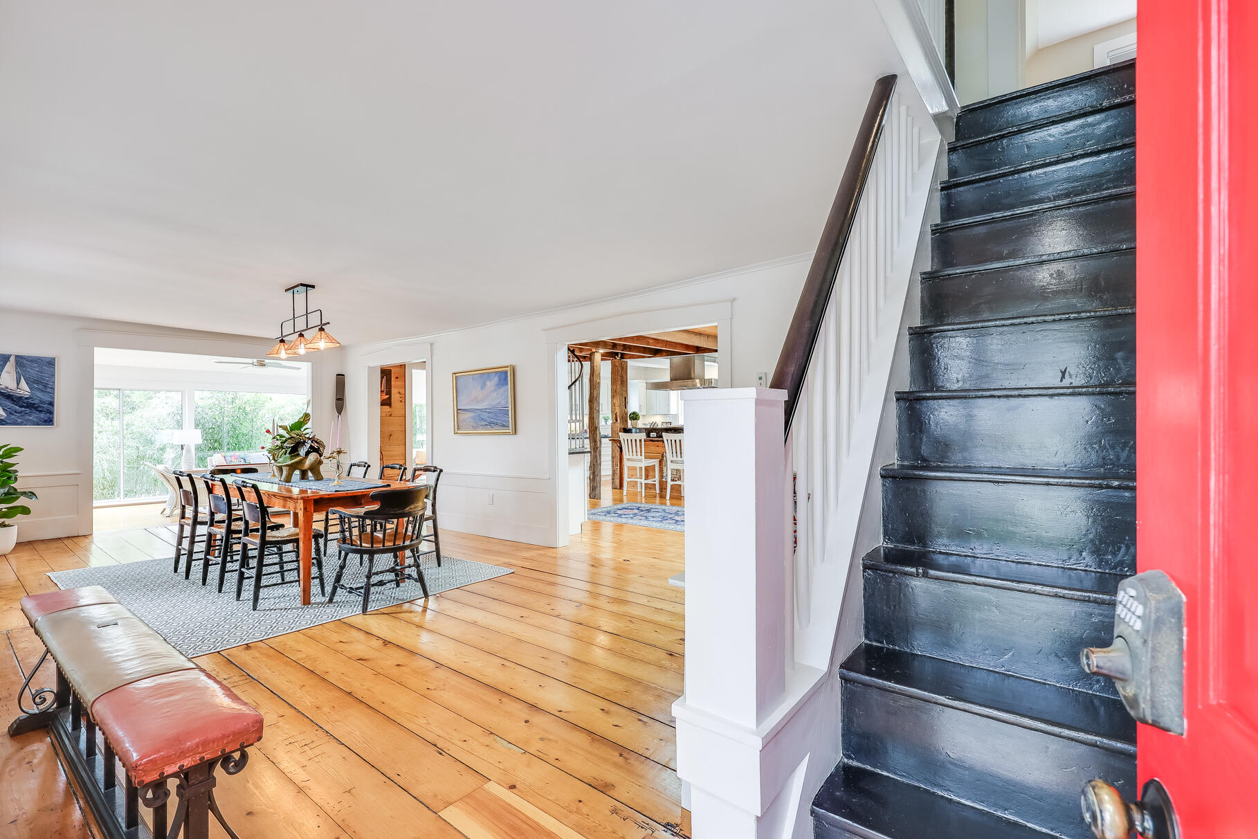 2147 Route 6 Wellfleet, MA 02667 - Photo 10 of 98 a dining room with furniture and wooden floor