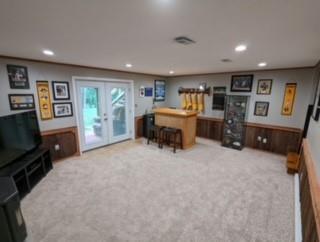 45 Willadell Road Transfer, PA 16154 - Photo 23 of 29 a room with furniture and a flat screen tv