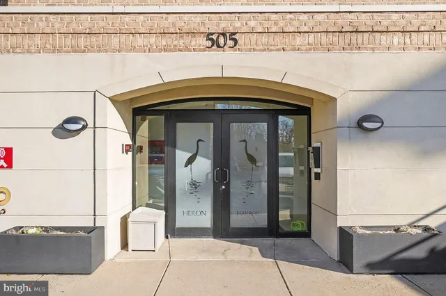 a view of small space with wooden floor