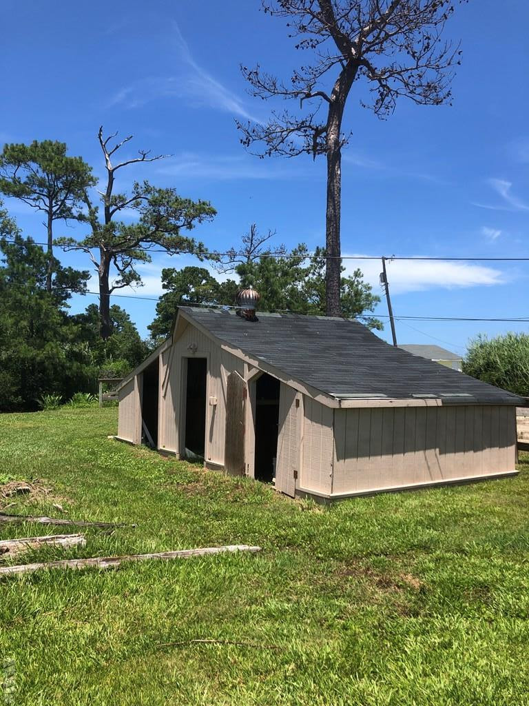 177 Cason Point Road Knotts Island, NC 27950 - Photo 5 of 13 Large 3-bay shed.
