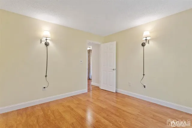 a view of a room with an empty space