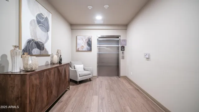 a view of a livingroom and dining room