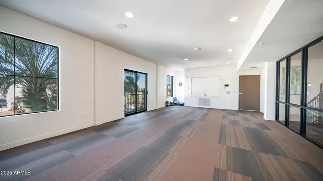 an aerial view of a city with lots of residential buildings