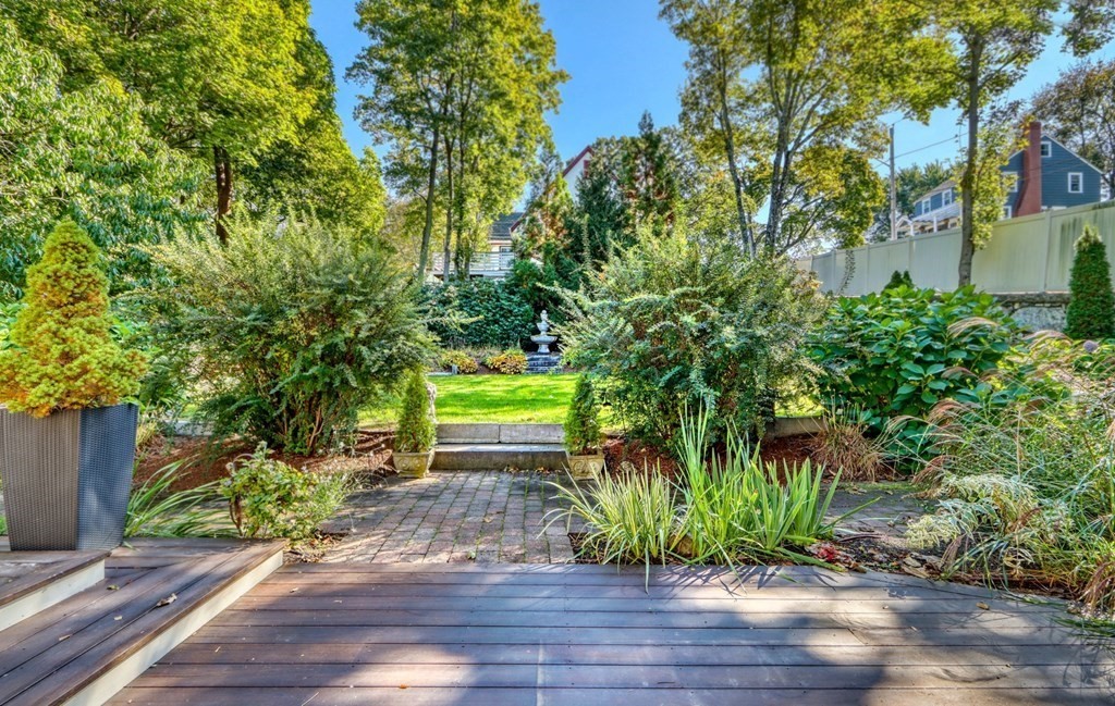 5 Chestnut Street Melrose, MA 02176 - Photo 39 of 42 a front view of a house with a yard