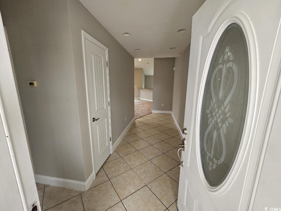 684 Rambler Court Myrtle Beach, SC 29588 - Photo 11 of 15 Entryway featuring light tile patterned flooring and recessed lighting