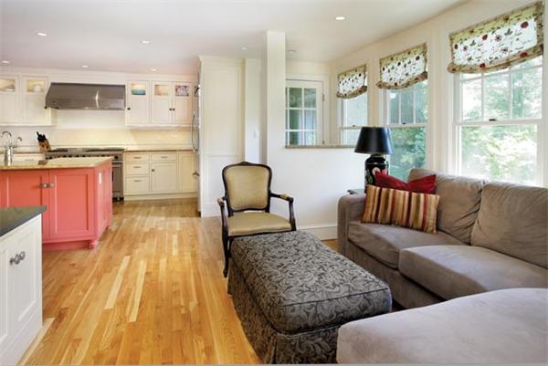 47 Nobscot Road Newton, MA 02459 - Photo 6 of 12 a living room with furniture and a large window