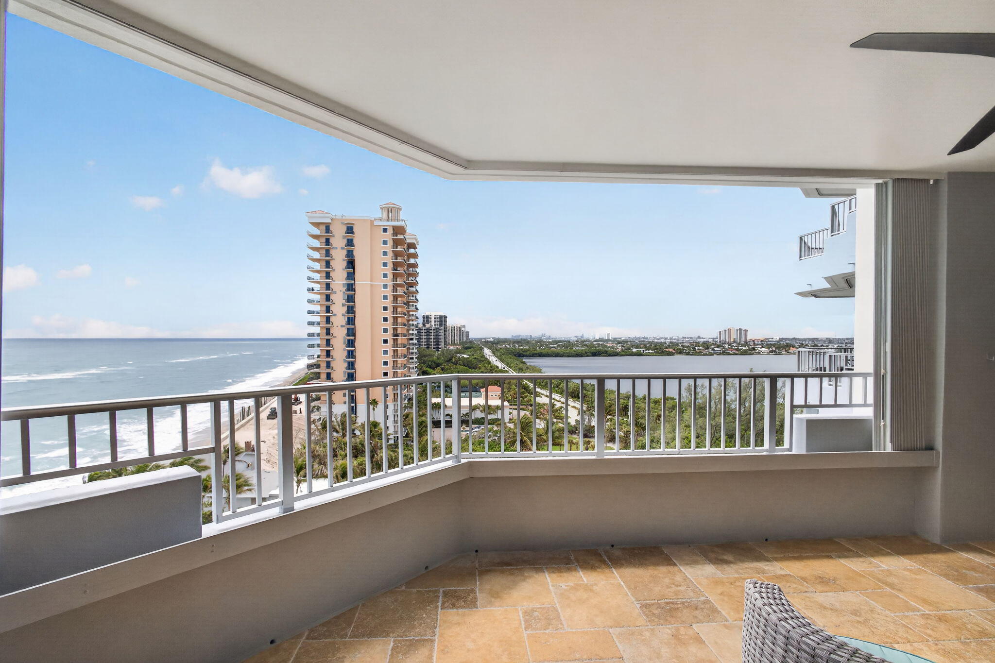 5200 North Ocean Drive, Unit 1004 Singer Island, FL 33404 - Photo 5 of 39 Balcony View