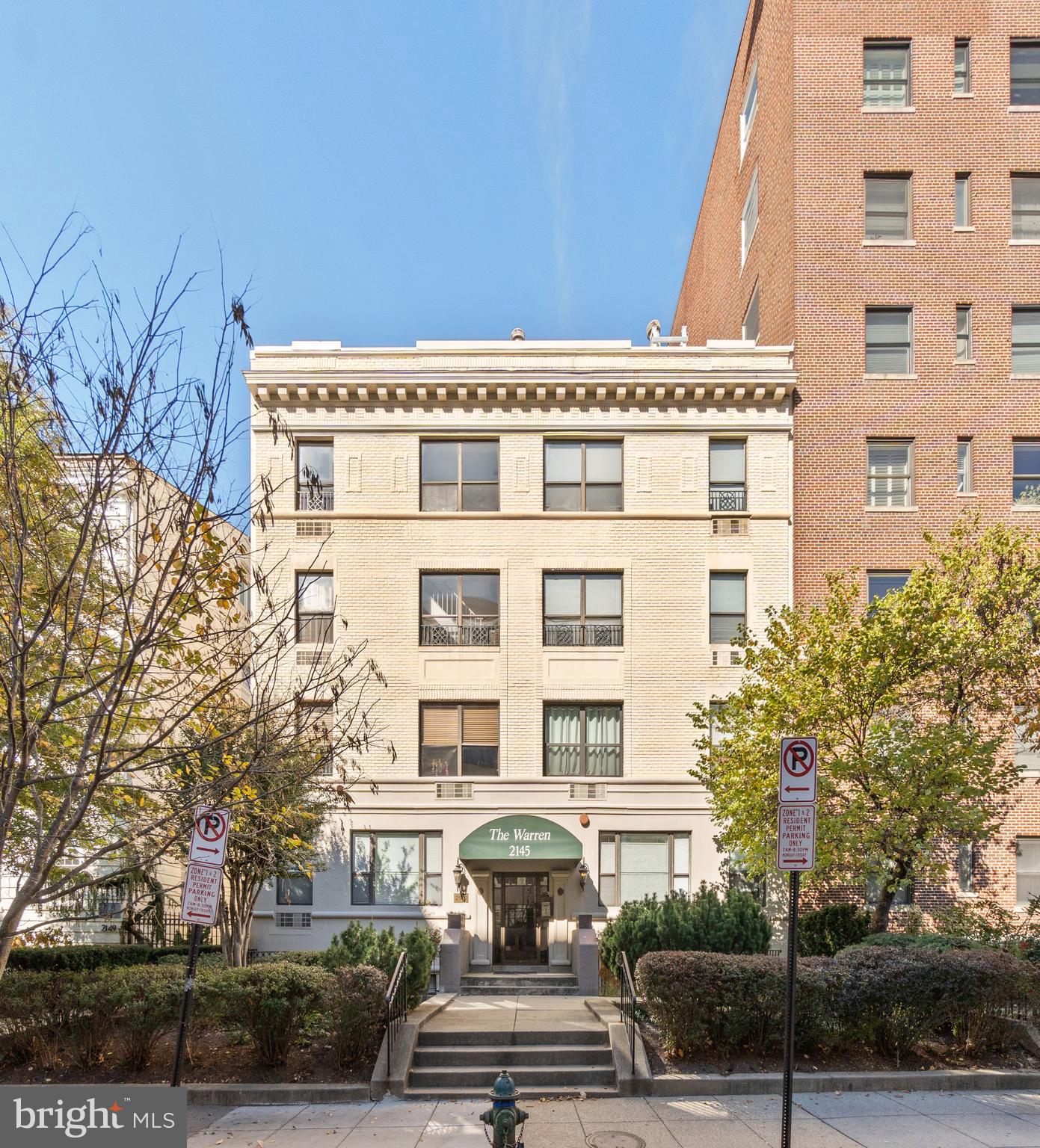 2145 California Street Northwest, Unit 102 Washington, DC 20008 - Photo 1 of 21 a front view of a building