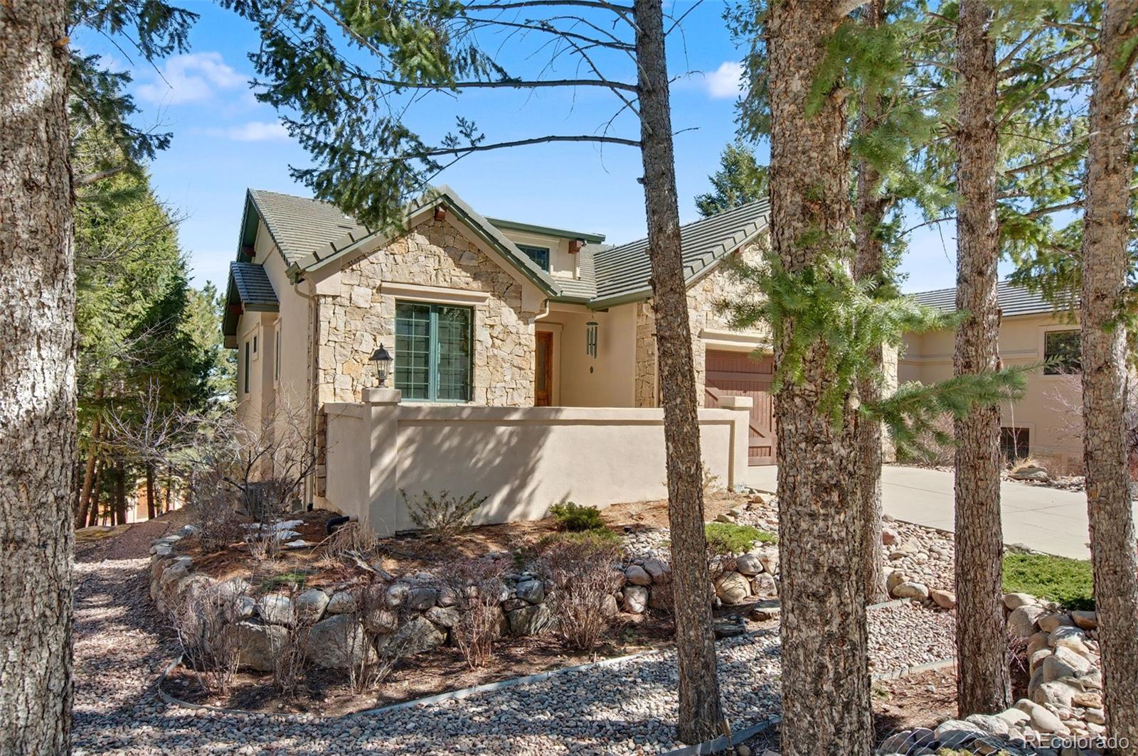 870 Mont Blanc View Colorado Springs, CO 80906 - Photo 3 of 42 a house view with a outdoor space