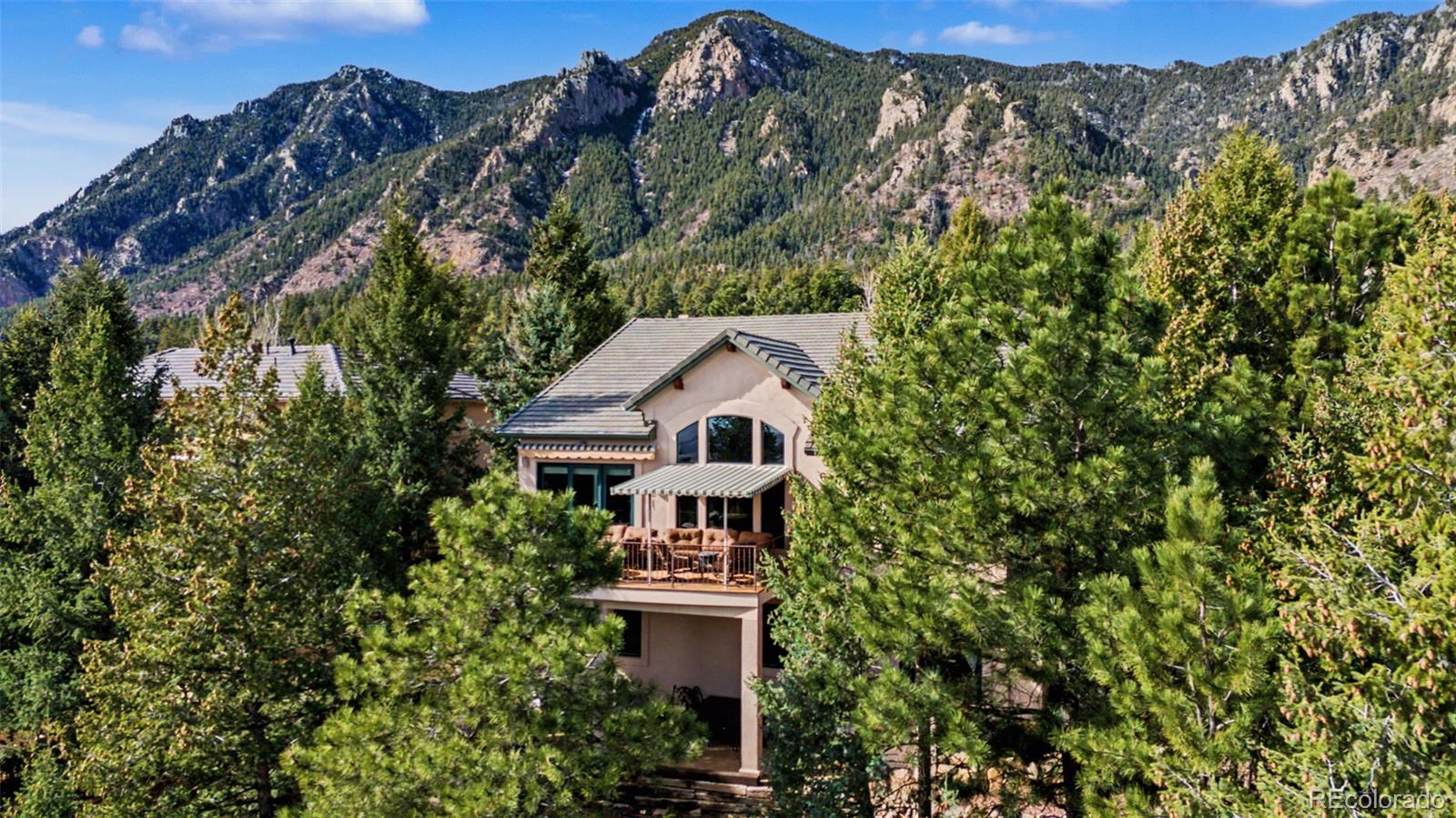 870 Mont Blanc View Colorado Springs, CO 80906 - Photo 34 of 42 a house view with a outdoor space