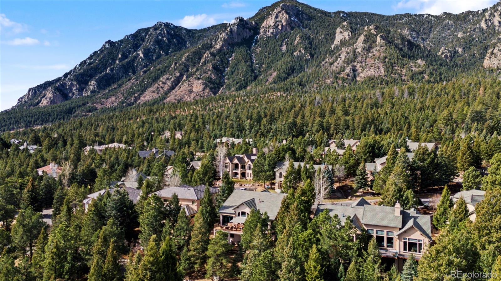 870 Mont Blanc View Colorado Springs, CO 80906 - Photo 40 of 42 a view of a city with lush green forest