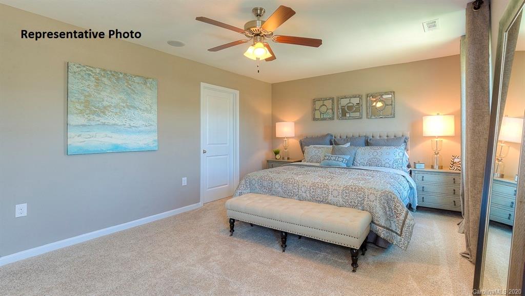 7261 Finnigan Road Charlotte, NC 28215 - Photo 33 of 40 a bedroom with a bed and a painting on the wall