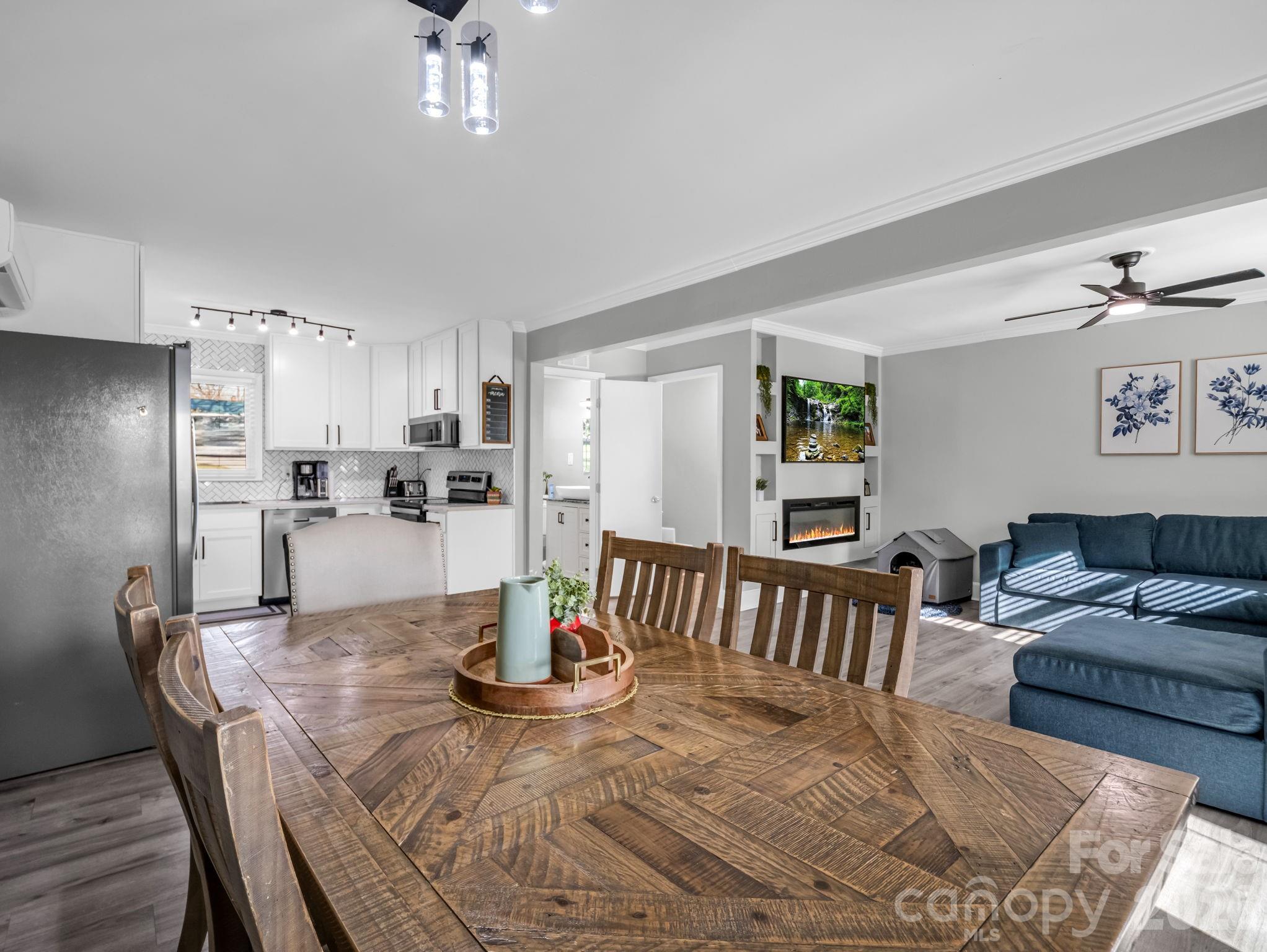 151 South Main Street Bostic, NC 28018 - Photo 17 of 45 a view of a dining room with furniture
