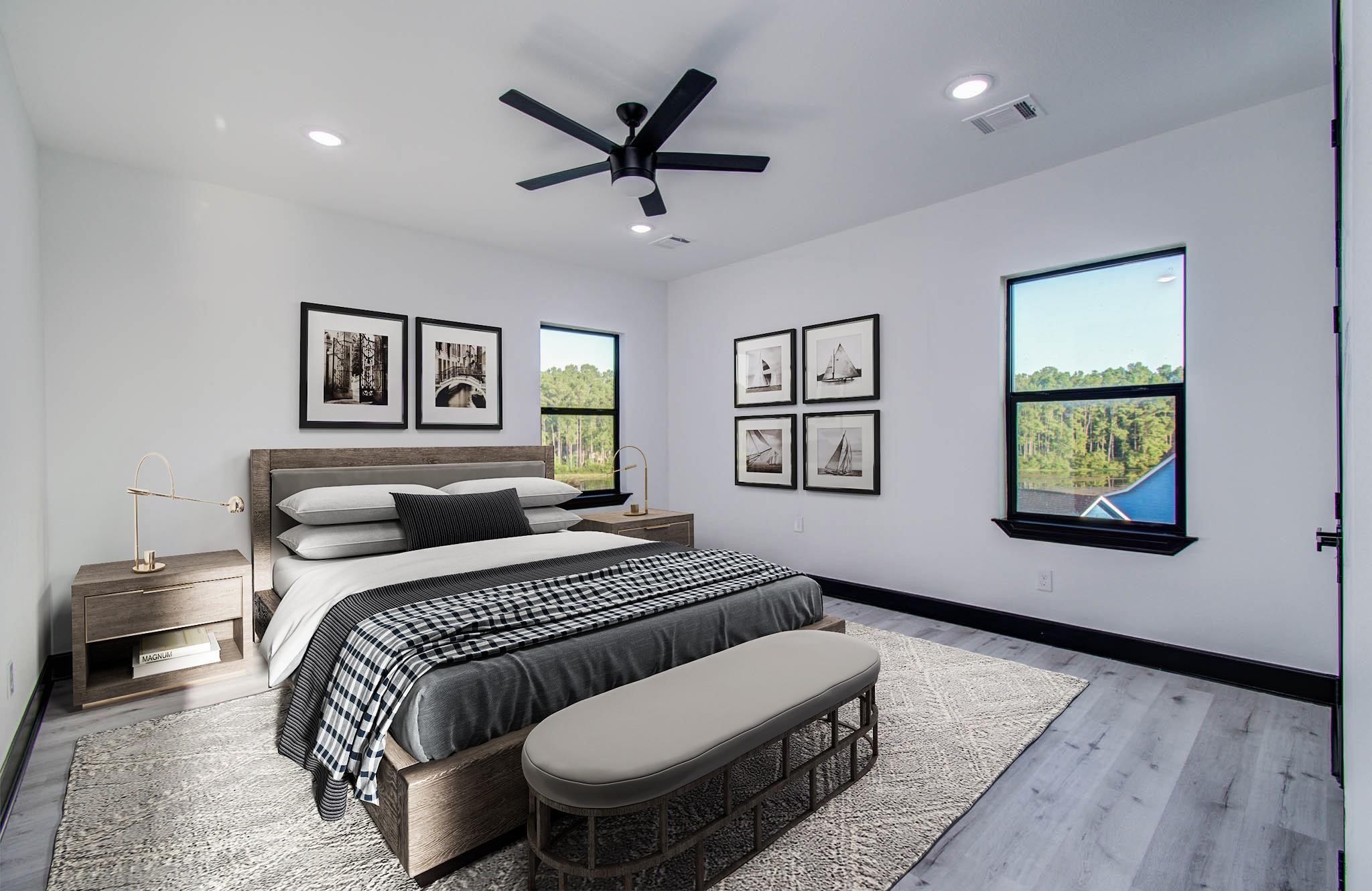 42 Candlestick Drive Trinity, TX 75862 - Photo 19 of 40 Virtually stage master bedroom