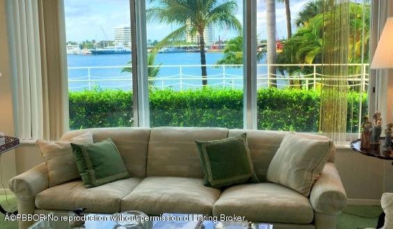 44 Cocoanut Row, Unit 115B Palm Beach, FL 33480 - Photo 3 of 4 a view of a city from a living room