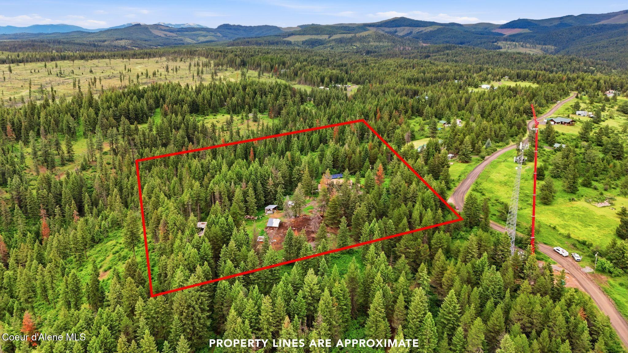 890 Pokey Creek Road Fernwood, ID 83830 - Photo 45 of 45 Aerial View