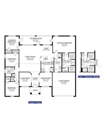a picture of a floor plan