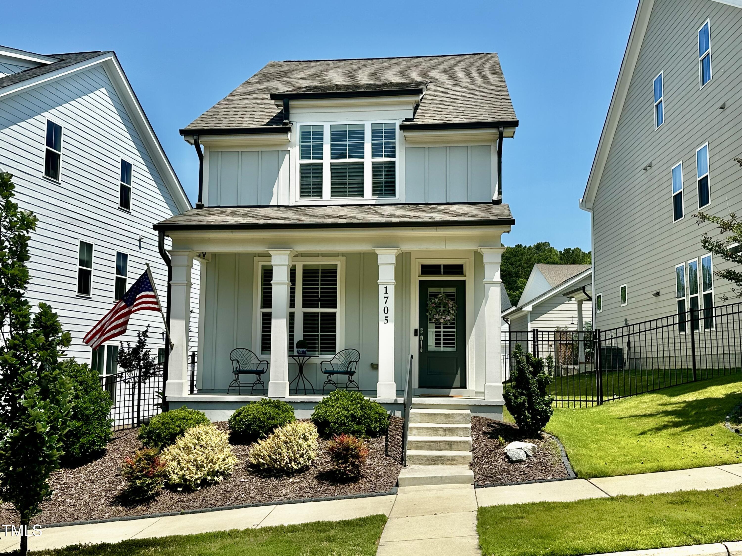 1705 Main Divide Drive Wake Forest, NC 27587 - Photo 3 of 47 front view of a house