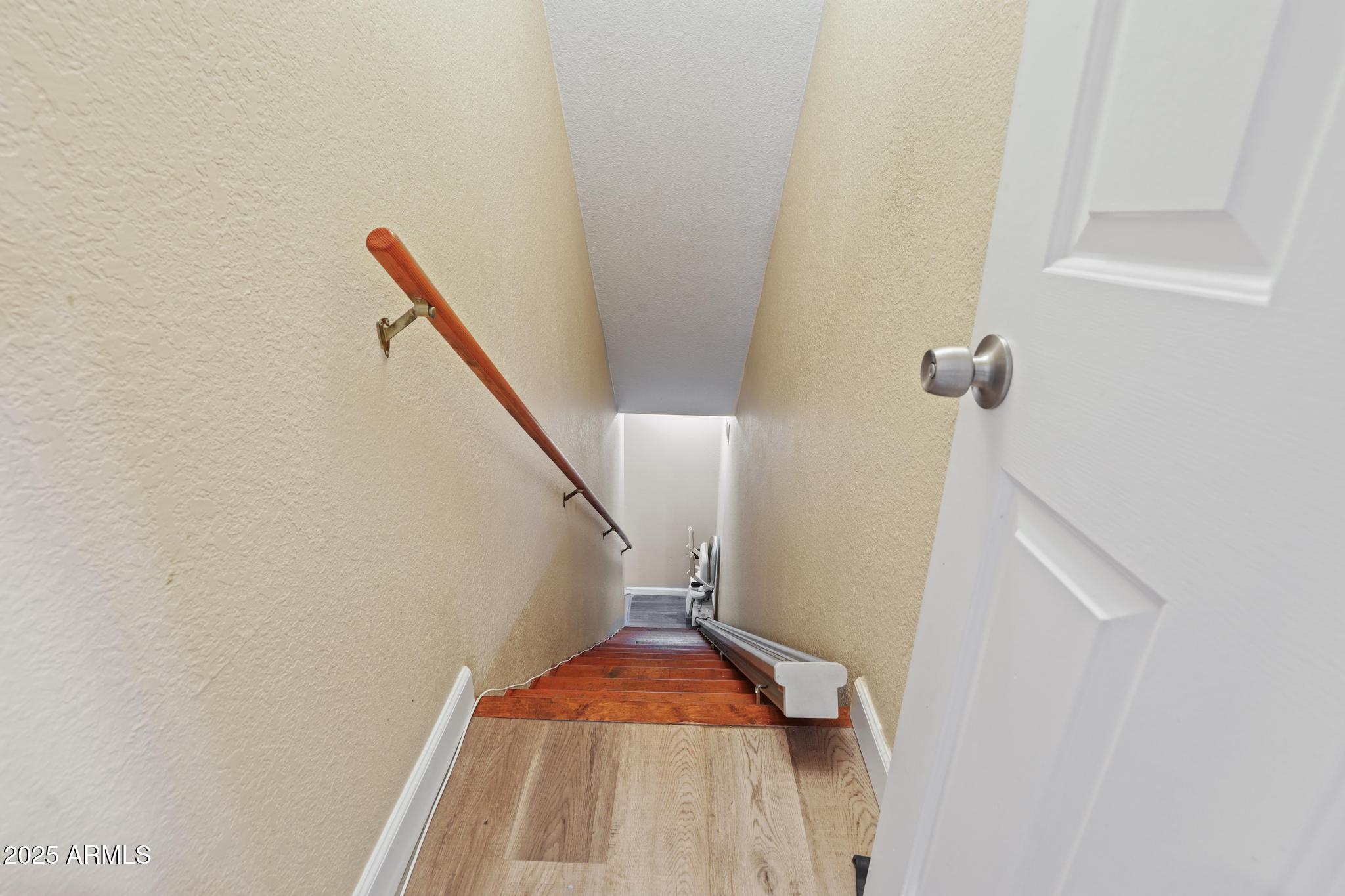 1101 North Monte Rosa Lane Payson, AZ 85541 - Photo 22 of 35 a view of staircase with white walls