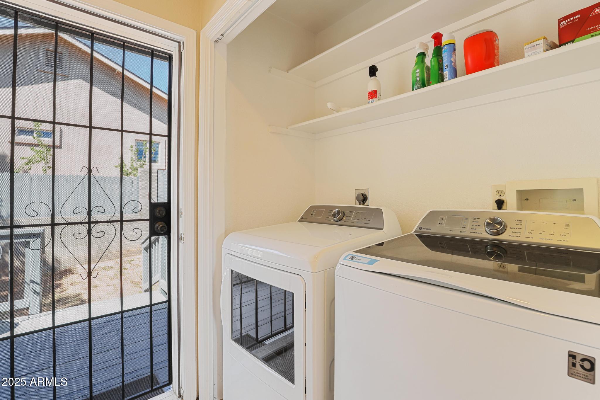 1101 North Monte Rosa Lane Payson, AZ 85541 - Photo 28 of 35 a utility room with dryer and washer