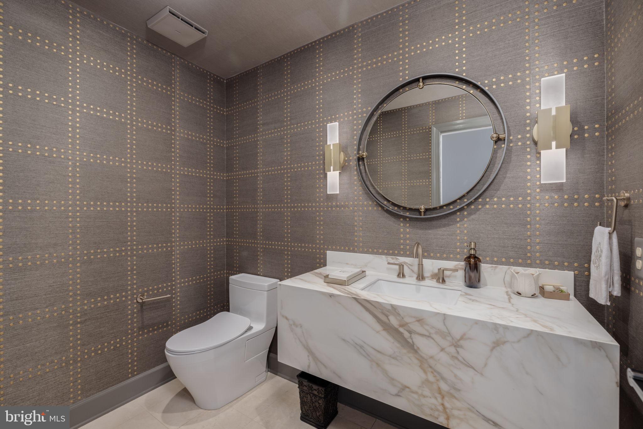 10011 Gary Road Potomac, MD 20854 - Photo 37 of 74 discreetly tucked away main level Powder Room