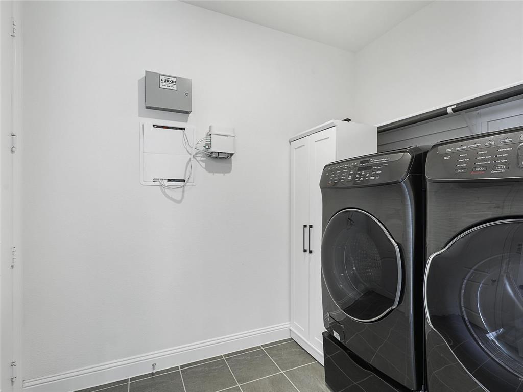 3141 Sunfish Street Prosper, TX 75078 - Photo 29 of 33 a utility room with dryer and washer
