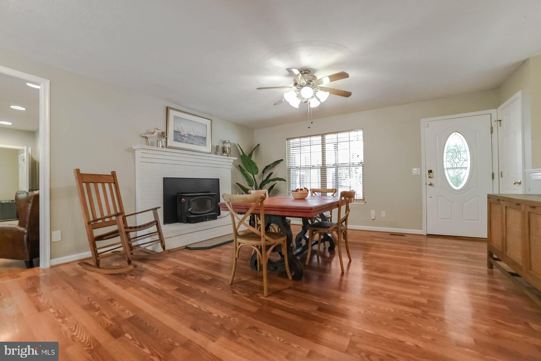 25855 Ricky Drive Hollywood, MD 20636 - Photo 13 of 49 Dining/living room with fresh paint