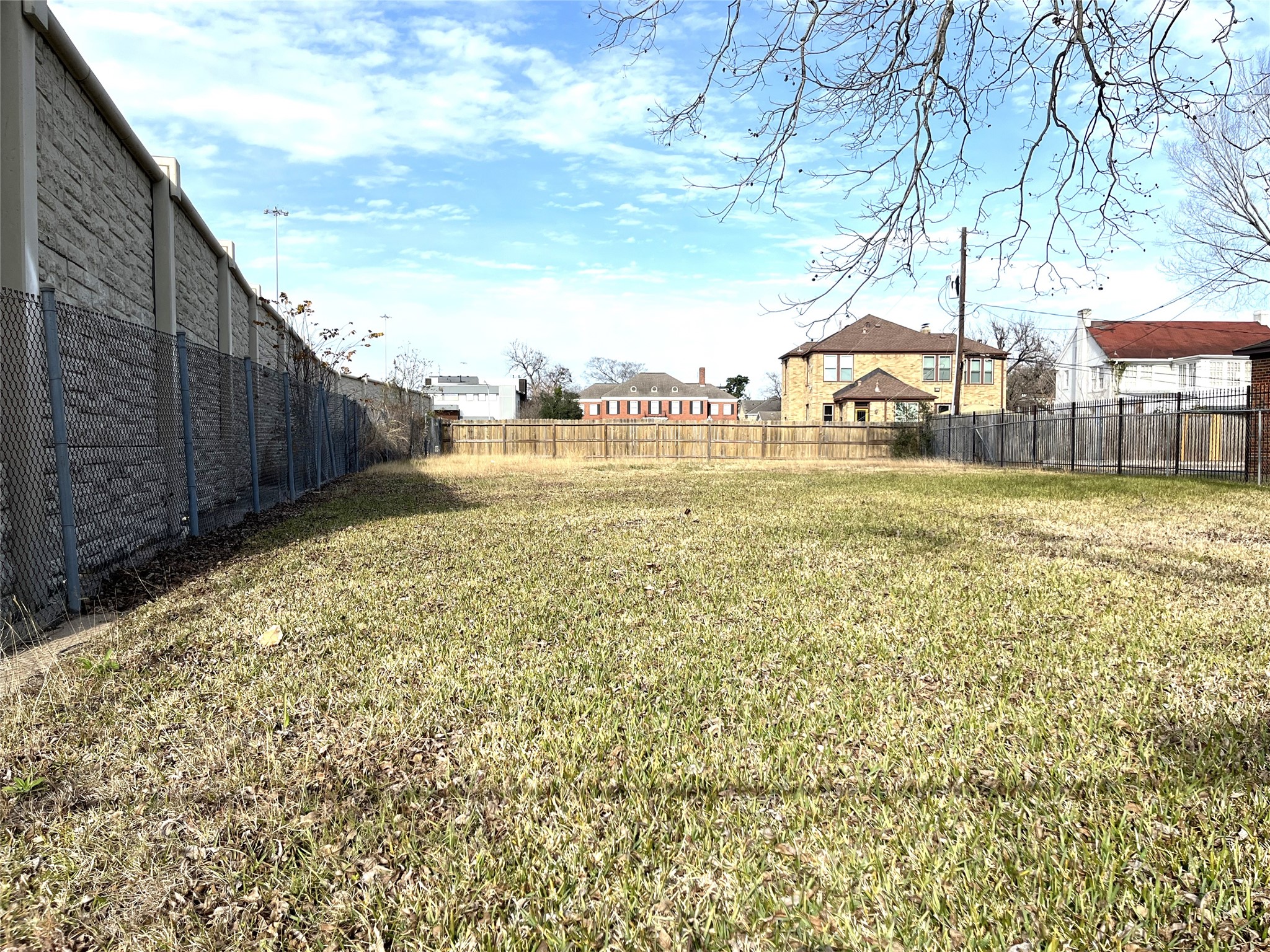 Cleared lot at the corner of Wichita & 288