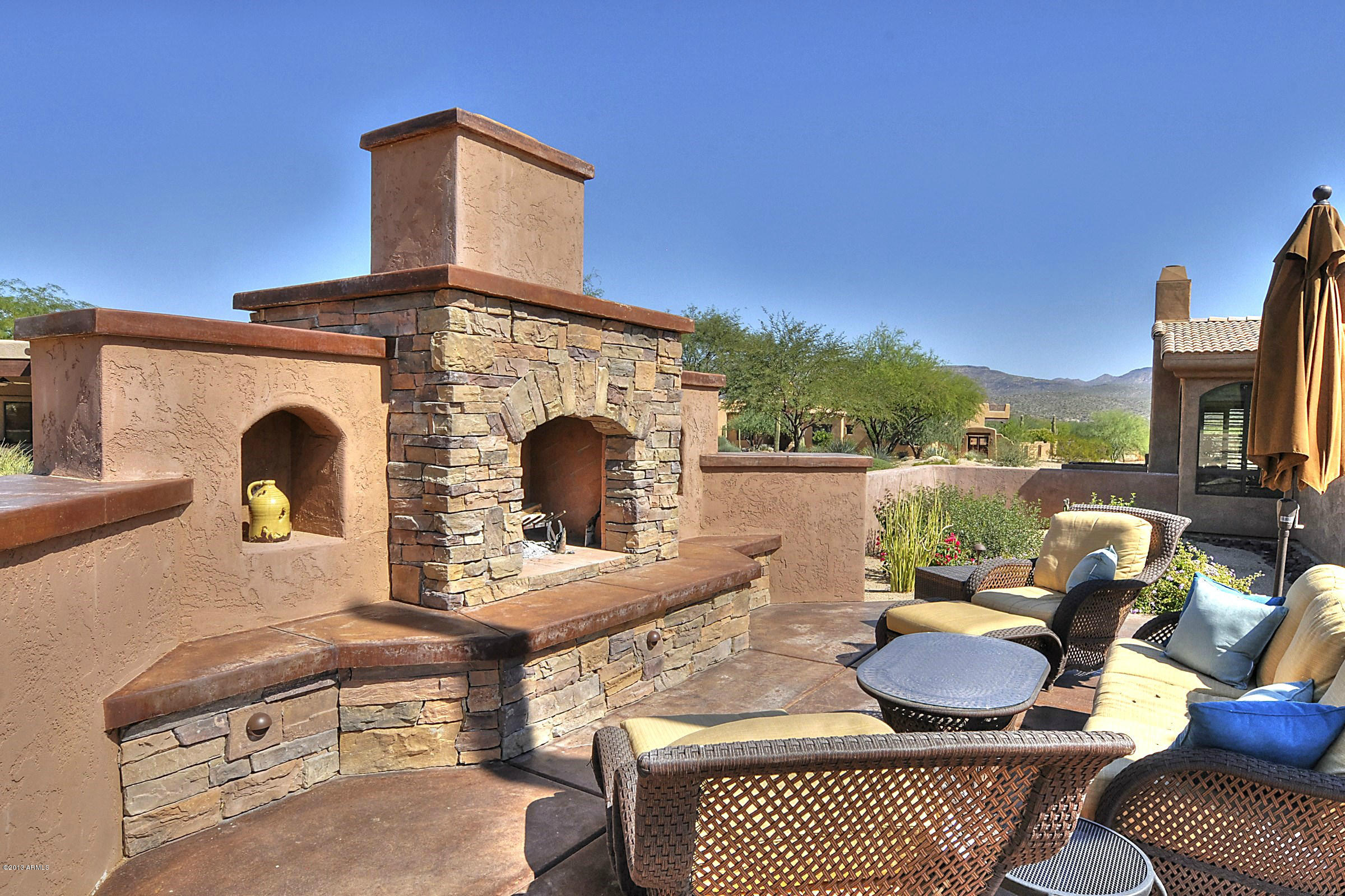 19110 East Tonto Verde Drive Rio Verde, AZ 85263 - Photo 51 of 68 025_Fireplace Detail