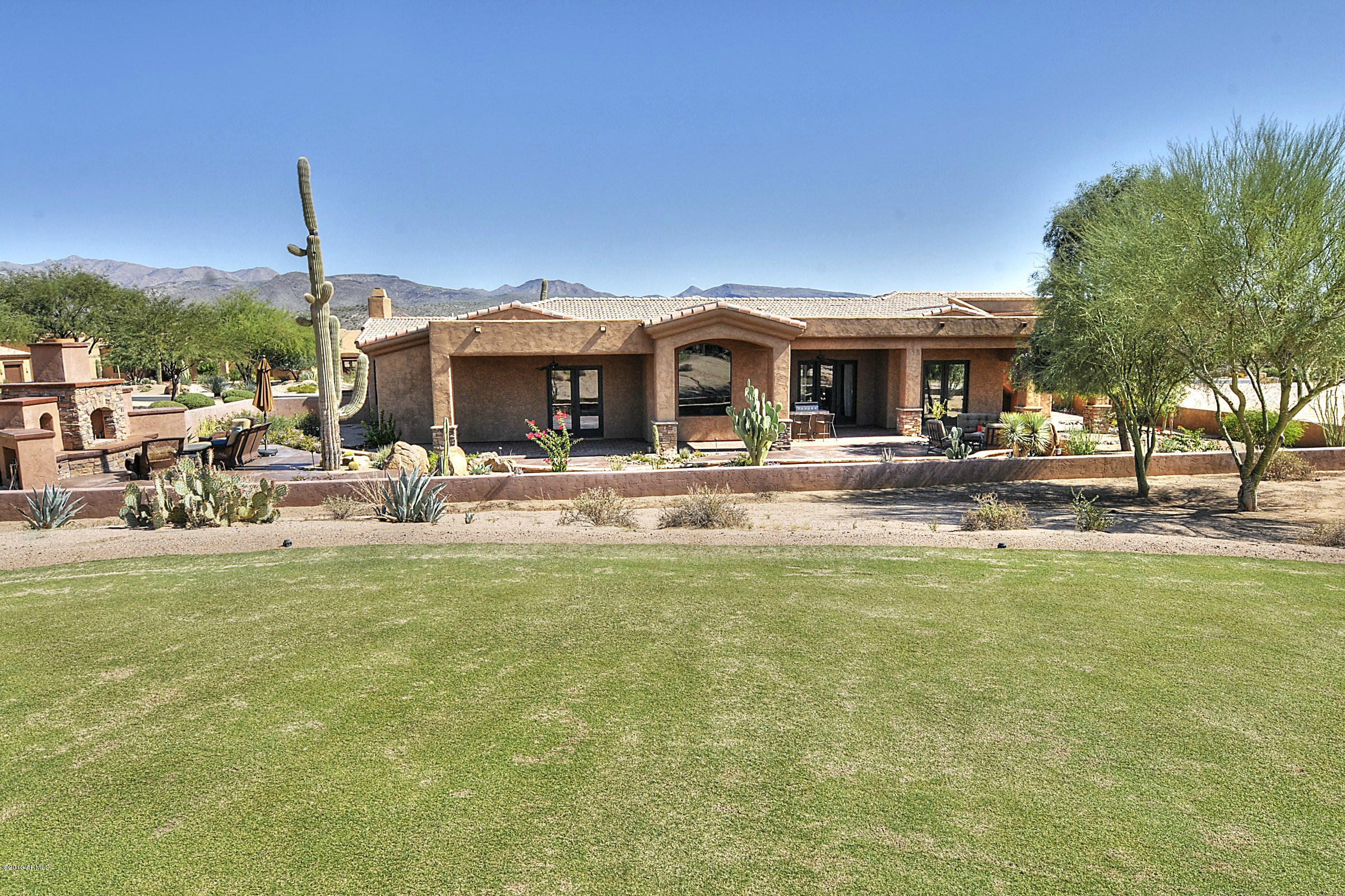 19110 East Tonto Verde Drive Rio Verde, AZ 85263 - Photo 53 of 68 021_Exterior Back View