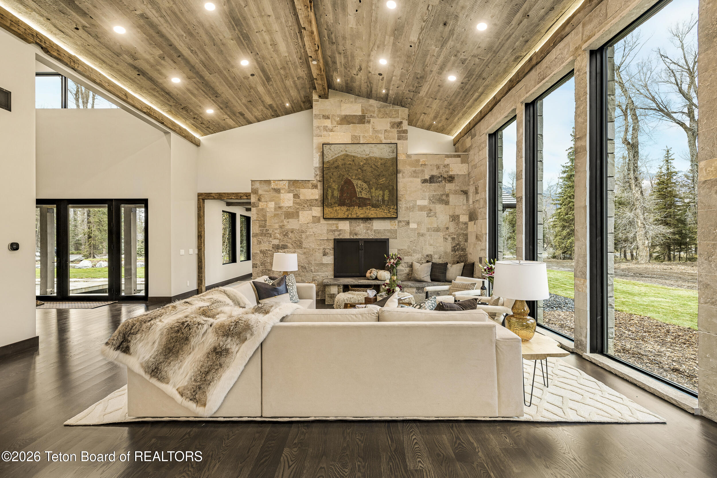 8910 Porter Loop Road Jackson, WY 83001 - Photo 13 of 79 Great Room