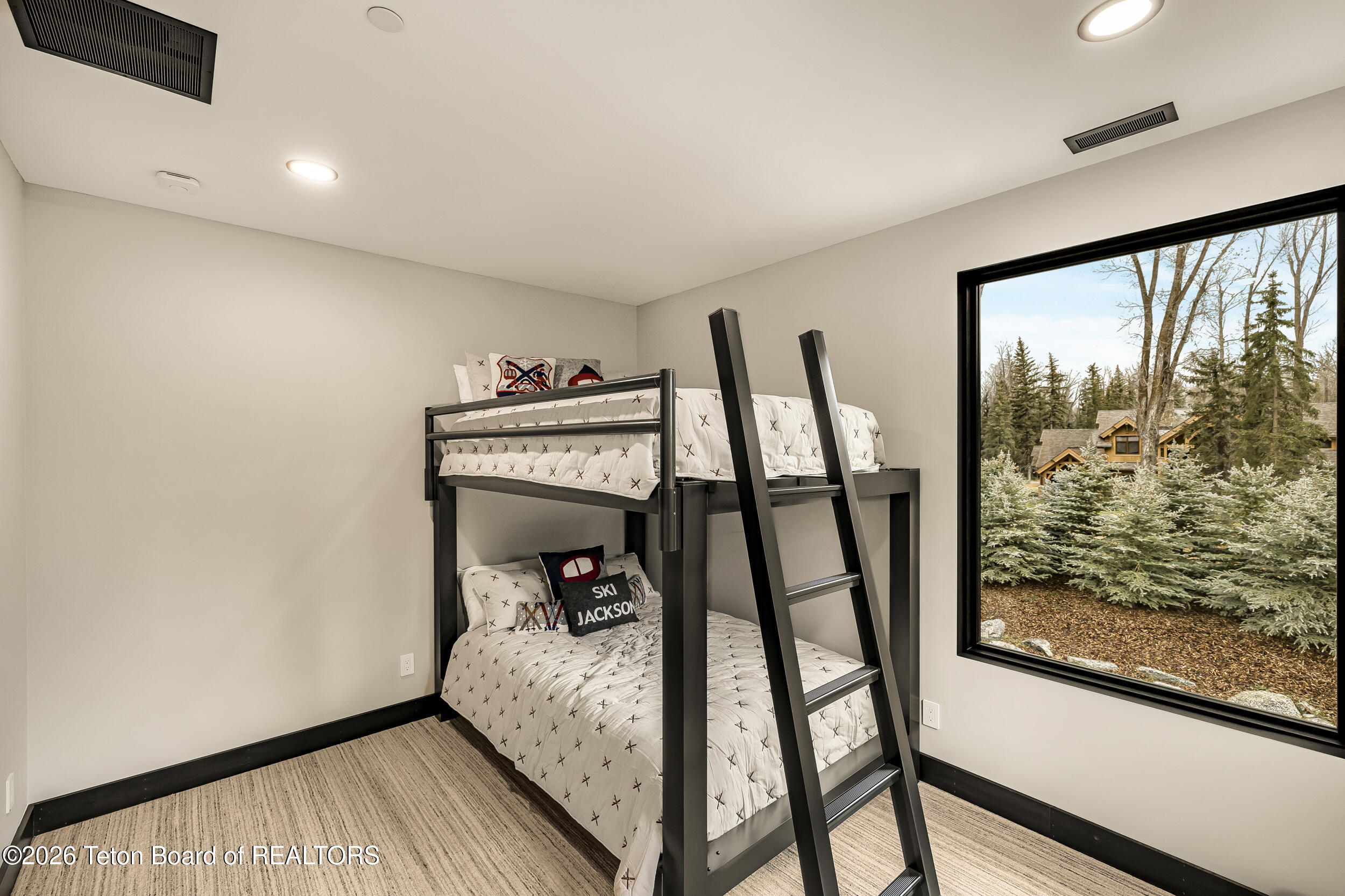 8910 Porter Loop Road Jackson, WY 83001 - Photo 59 of 79 Bunk Room