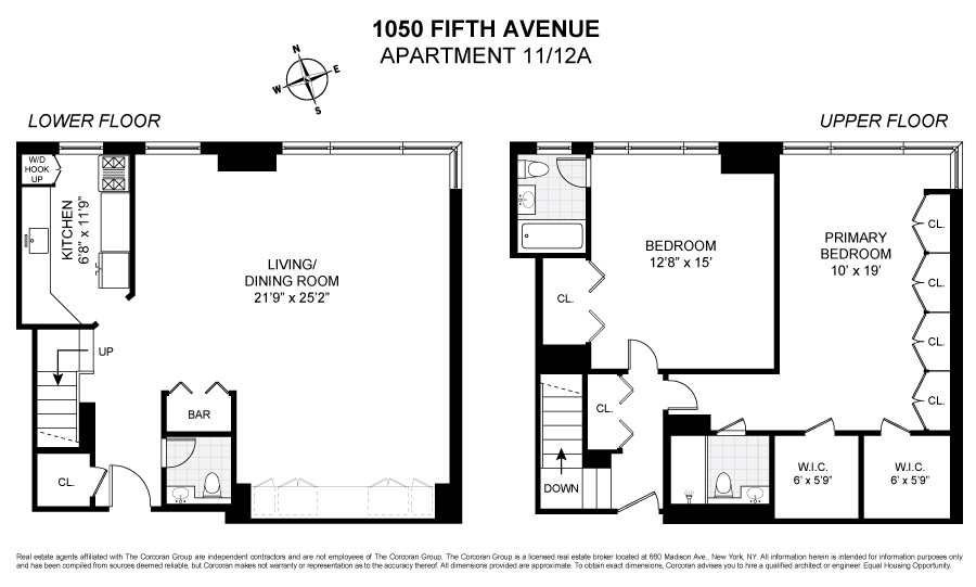 1050 5th Avenue, Unit 11/12A Manhattan, NY 10028 - Photo 13 of 13 a picture of a black and white photo