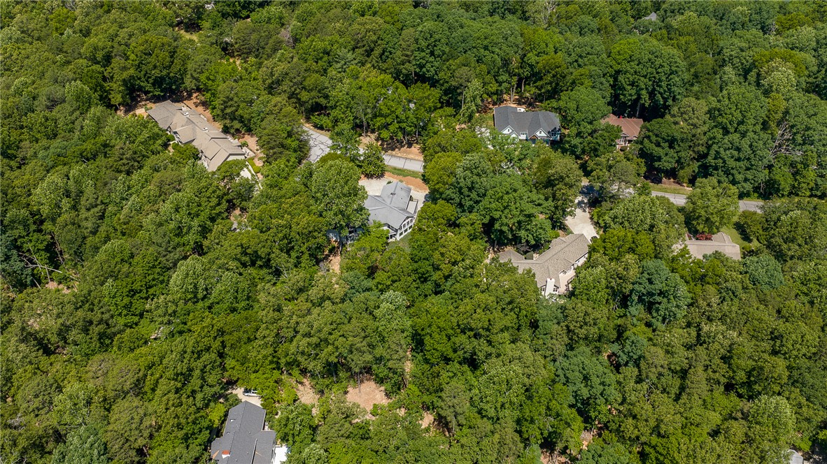 118 Beacon Ridge Circle Salem, SC 29676 - Photo 44 of 45 An aerial perspective reveals a secluded estate nestled within a dense, verdant forest, offering ultimate privacy.