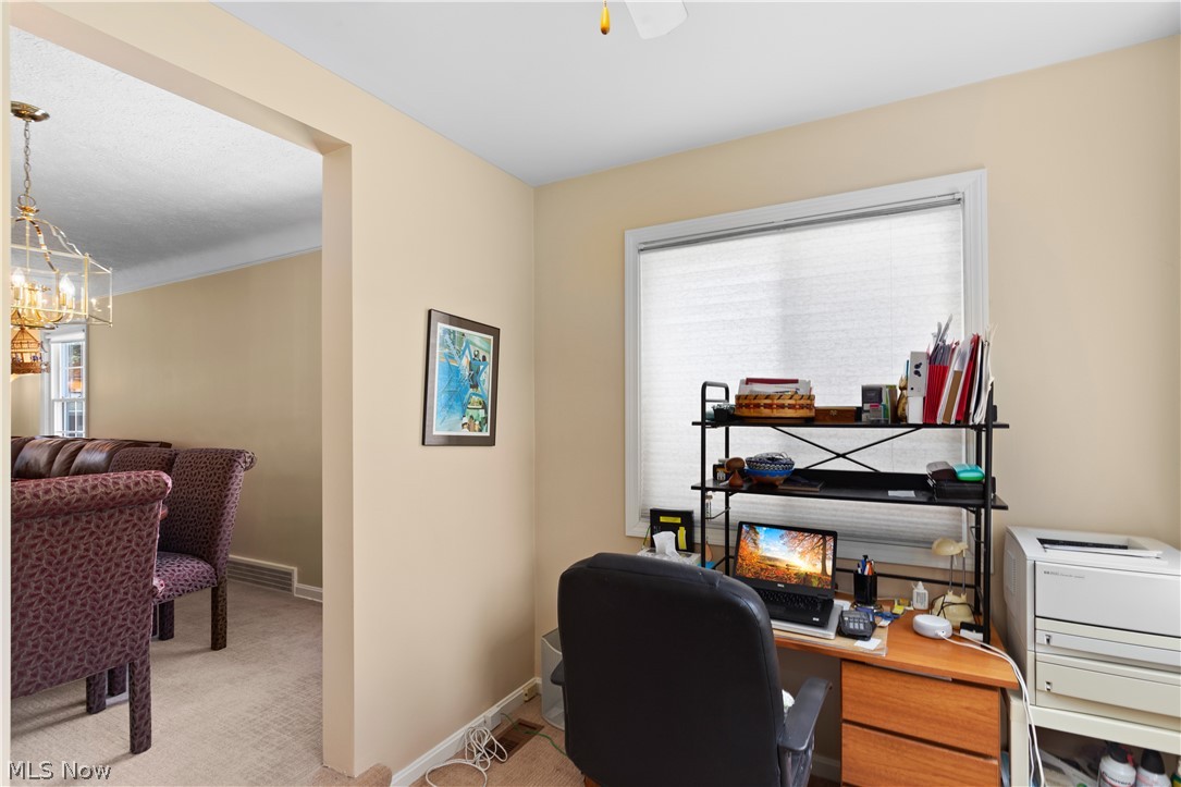 3439 Helen Road Shaker Heights, OH 44122 - Photo 9 of 24 View of office area adjacent to dining room