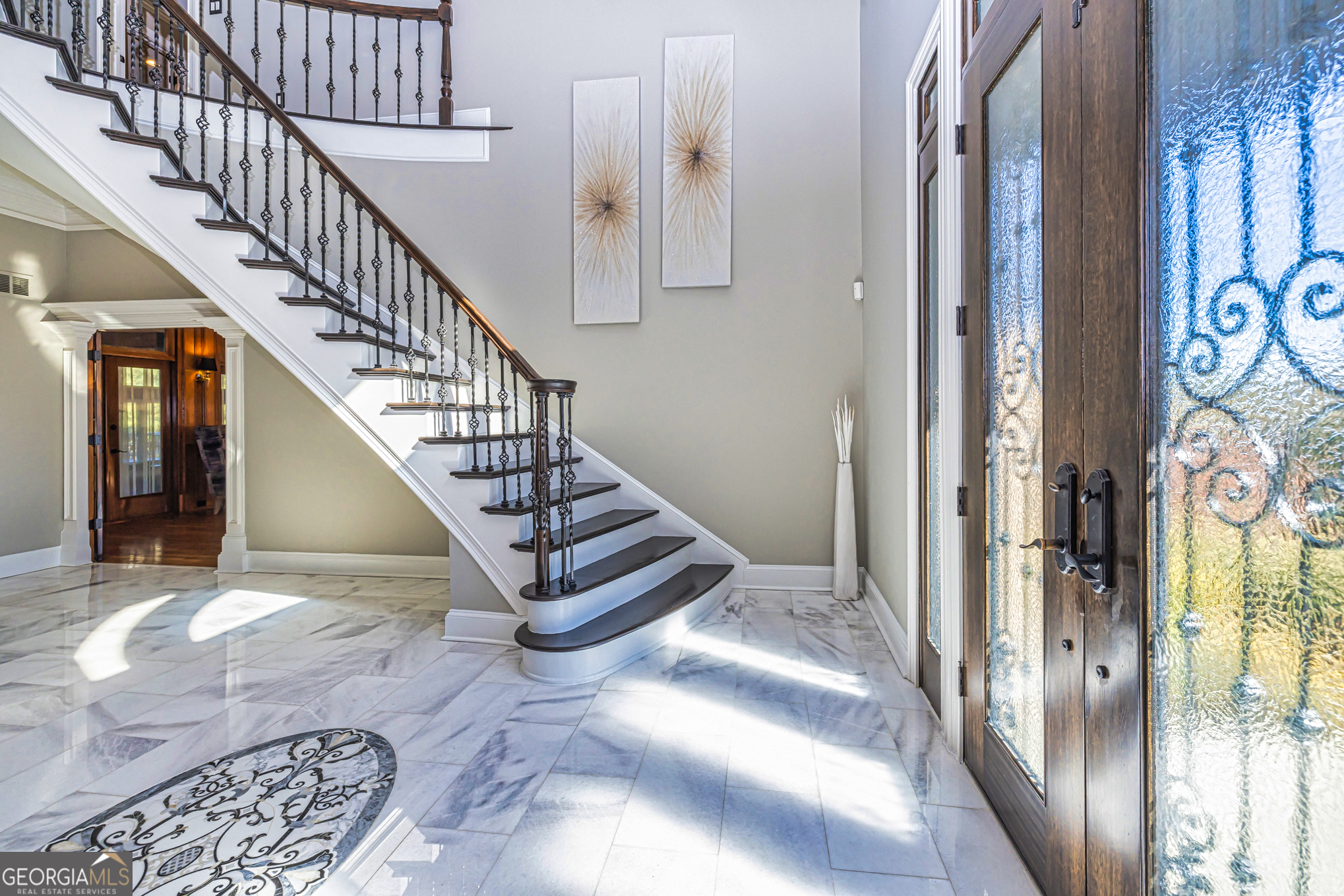 131 Lincoln Road Tyrone, GA 30290 - Photo 4 of 82 a view of entryway and hall with wooden floor