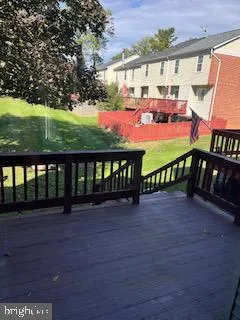 a view of a balcony with an outdoor space