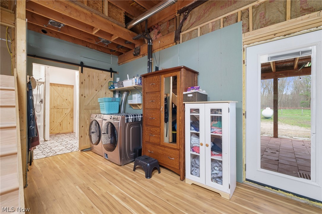 3843 Herman Road Mantua, OH 44255 - Photo 28 of 49 Laundry in guest quarters / studio apartment