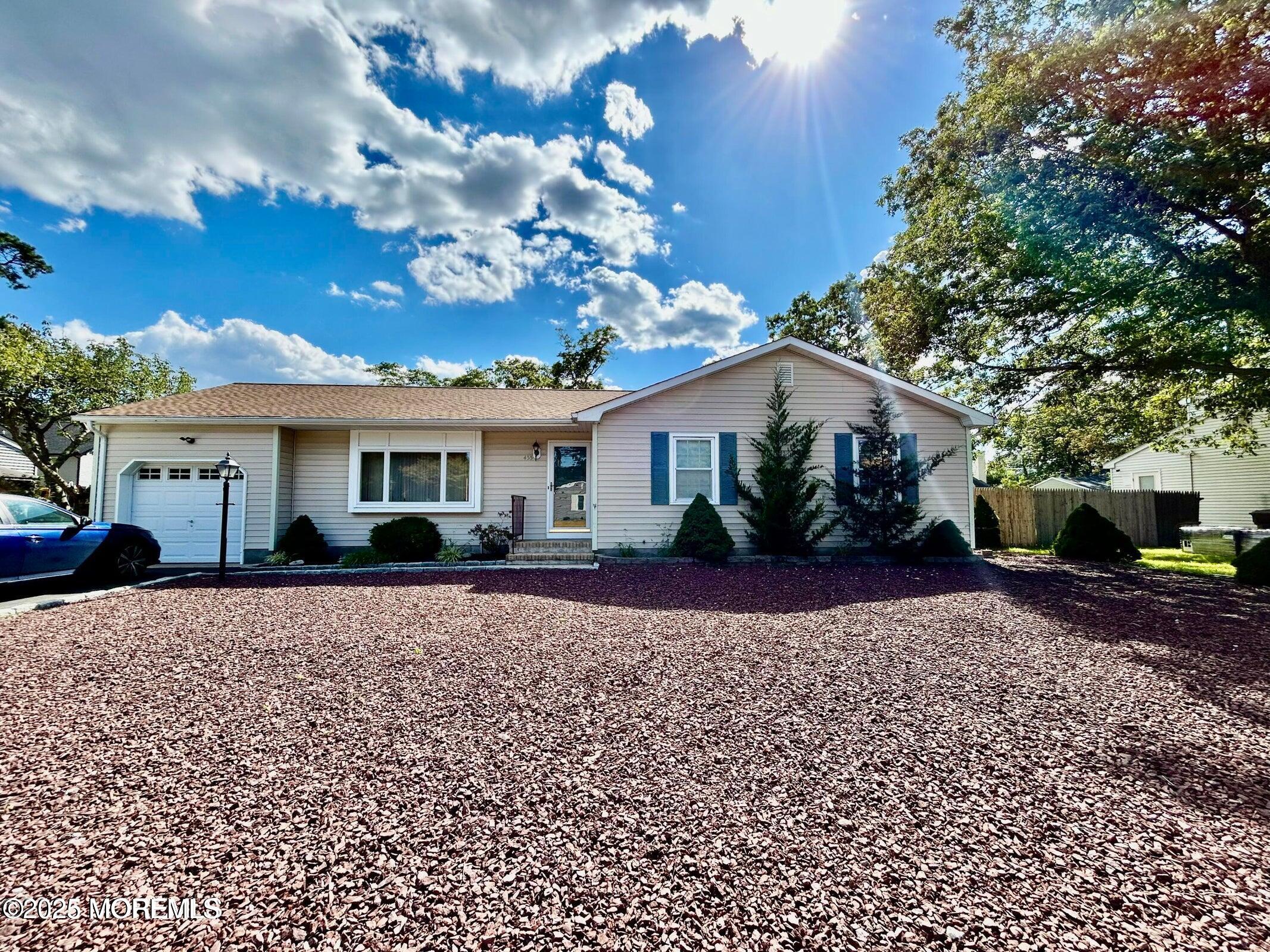 a view of a house with a patio
