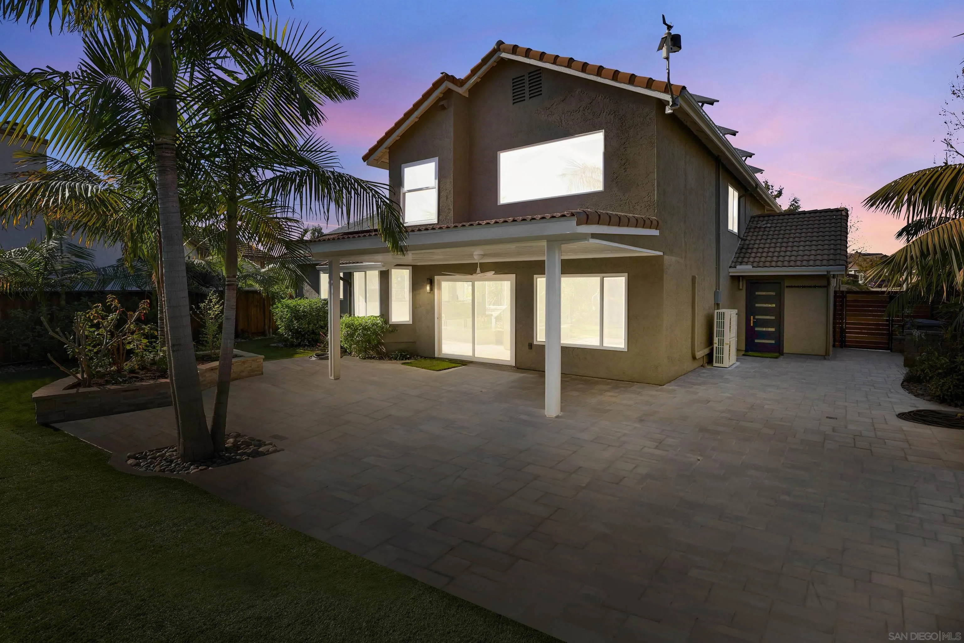 2102 Wandering Road Encinitas, CA 92024 - Photo 25 of 37 a view of a house with a street