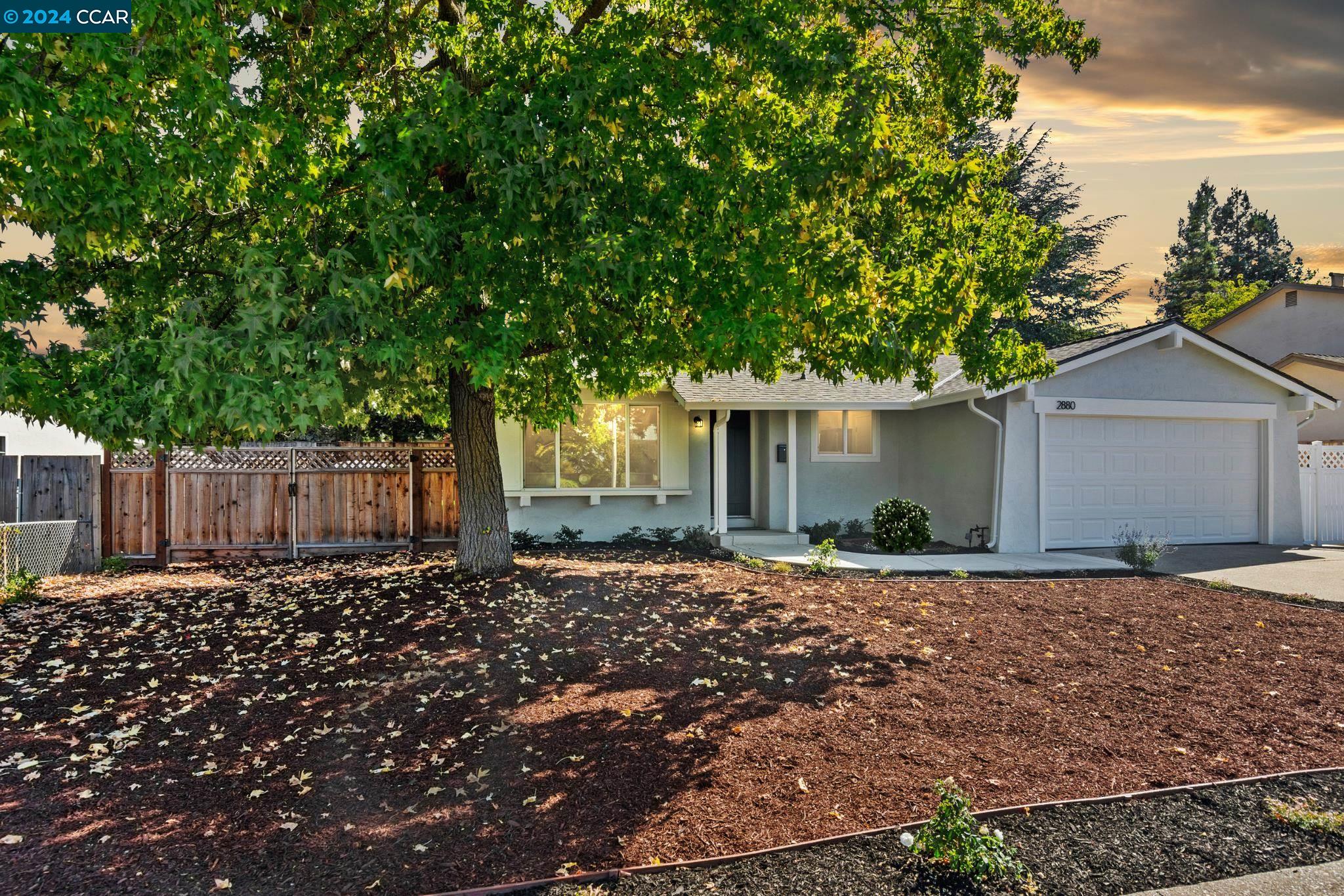 Pine Valley Road San Ramon, CA 94583 - Photo 2 of 34 front view of a house with a large tree