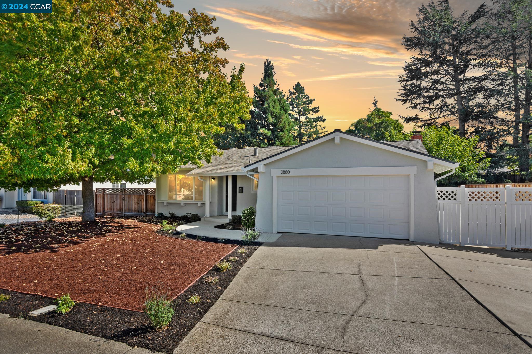 Pine Valley Road San Ramon, CA 94583 - Photo 3 of 34 a front view of house with yard and trees around