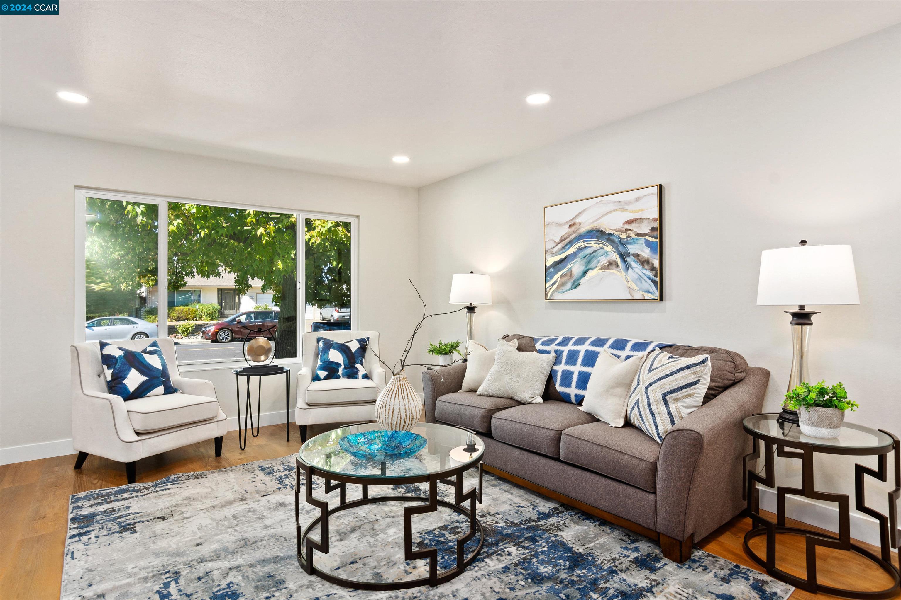 Pine Valley Road San Ramon, CA 94583 - Photo 10 of 34 a living room with furniture and a large window