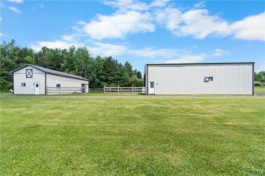 4456 Francis Road Fenner, NY 13035 - Photo 36 of 50 Exterior of the horse stables