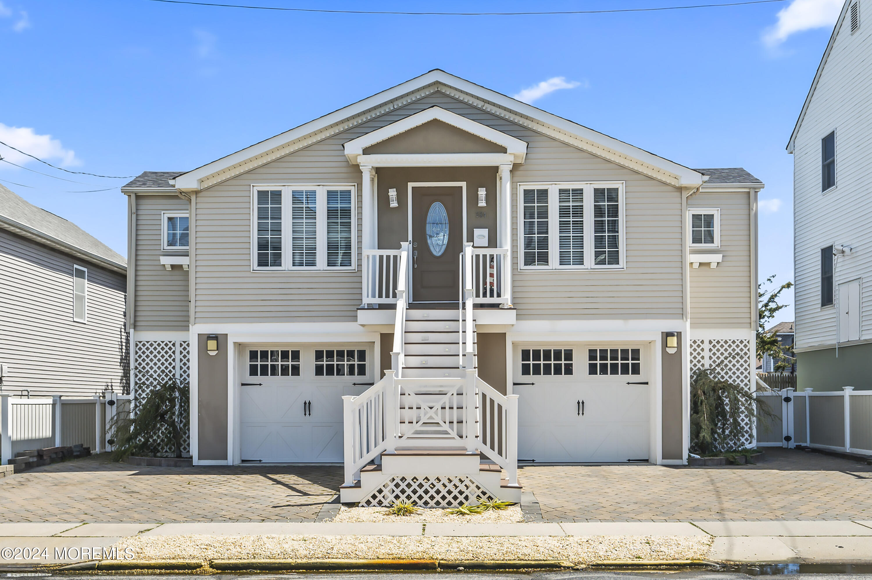 204 Randall Avenue Point Pleasant Beach, NJ 08742 - Photo 1 of 29 a front view of a house with a yard