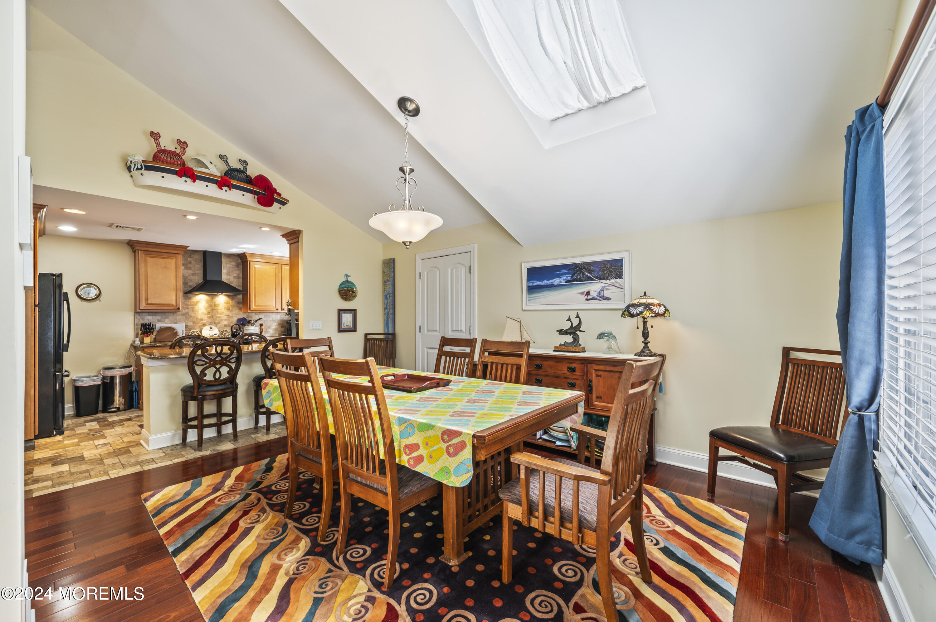 204 Randall Avenue Point Pleasant Beach, NJ 08742 - Photo 11 of 29 a view of a dining room with furniture and wooden floor
