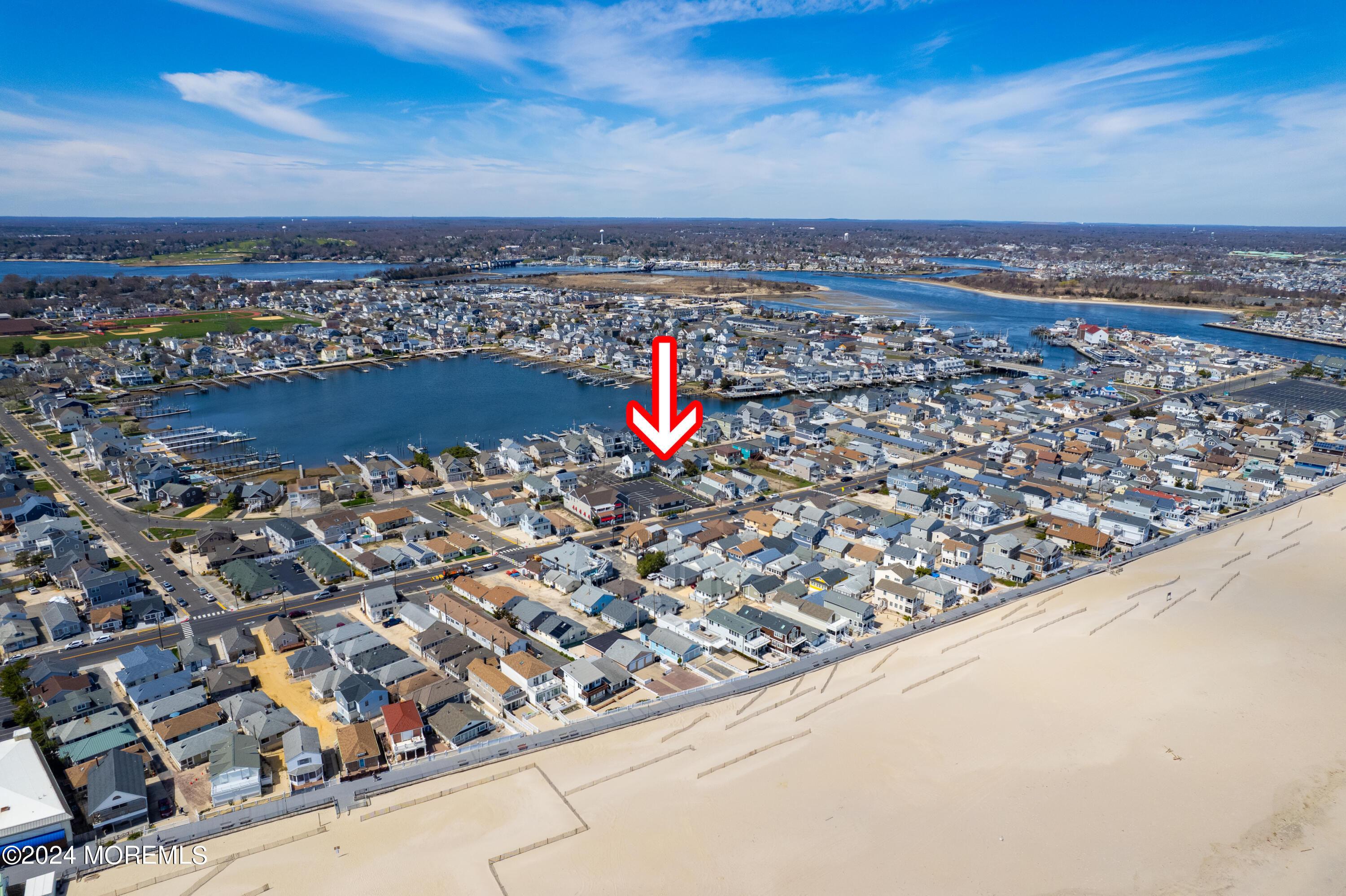 204 Randall Avenue Point Pleasant Beach, NJ 08742 - Photo 27 of 29 an aerial view of a city