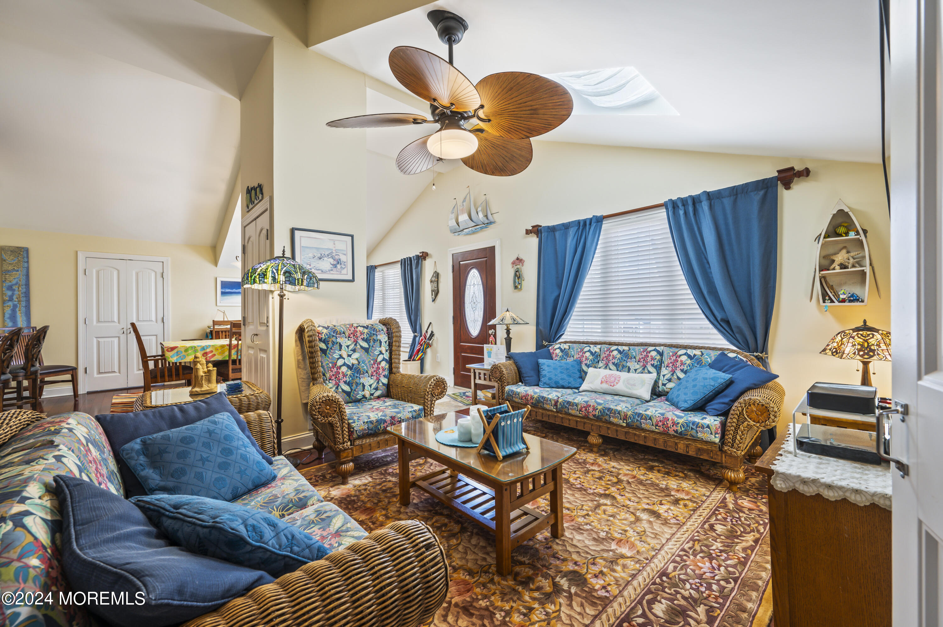 204 Randall Avenue Point Pleasant Beach, NJ 08742 - Photo 10 of 29 a living room with furniture ceiling fan and a rug