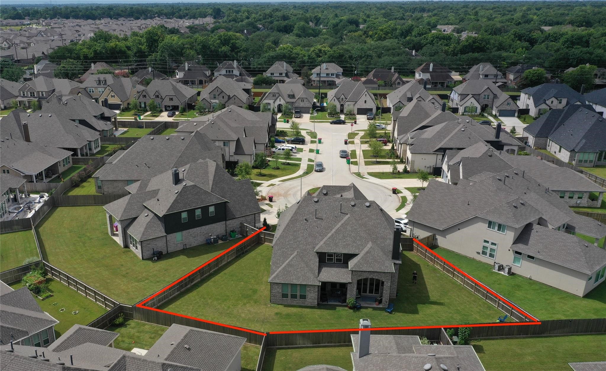 2718 Ripe Amber Cup Court Richmond, TX 77406 - Photo 43 of 43 an aerial view of a tennis ground